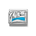 NOM CZ PALM TREE & SEA SILV SHINE