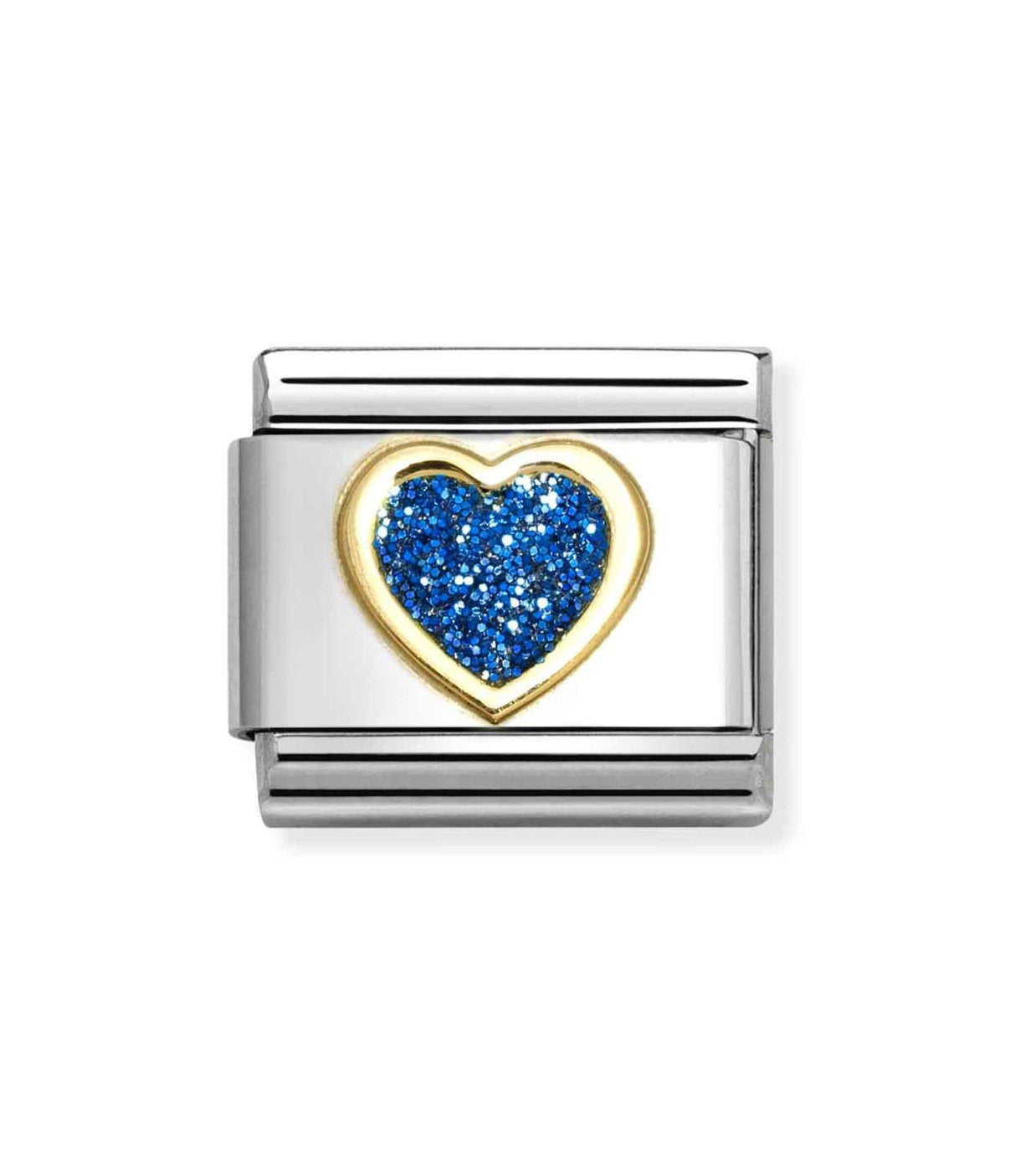 NOM BLUE HEART - GLITTER SYMBOLS