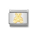 NOM GOLD BEAR WITH HEART - SYMBOLS