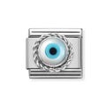 NOM GREEK EYE SILV SH - RICH SETTINGS