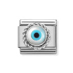 NOM GREEK EYE SILV SH - RICH SETTINGS
