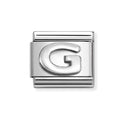 NOM SILV G OXIDISED INITIAL - LETTER