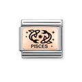 NOM PISCES ROSE GOLD - ZODIAC IC