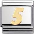NOM NUMBER 5 - SS & 18CT