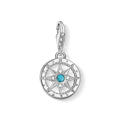 T SABO SILV COMPASS CHARM