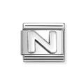 NOM SILV N OXIDISED INITIAL - LETTER