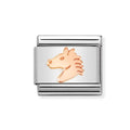 NOM ROSE GOLD HORSE HEAD - SYMBOLS