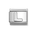 NOM SILV L OXIDISED INITIAL - LETTER