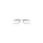 T SABO SILV WHT CZ STAR CLIMBER STUD ERS
