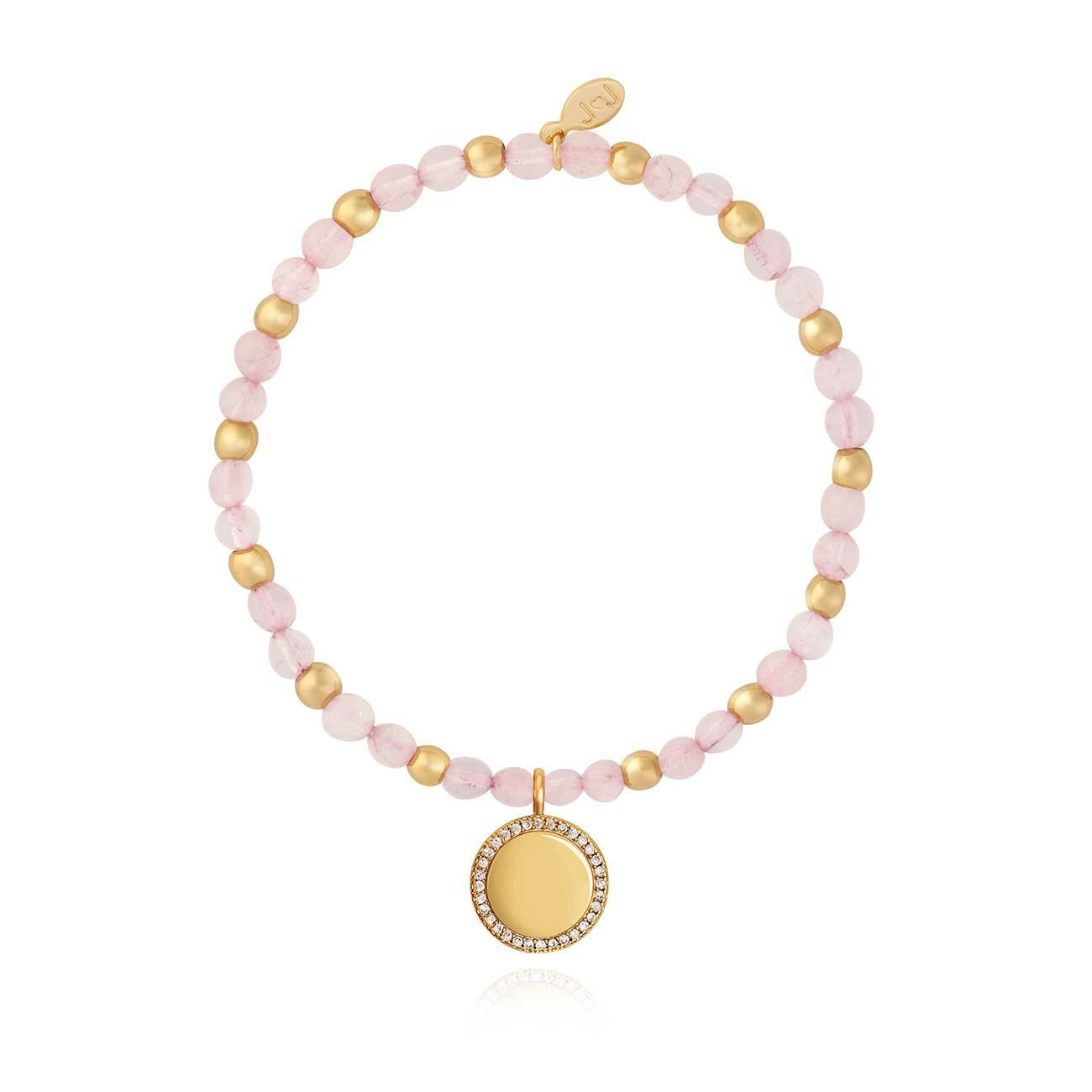 WELLNESS GEMS GP ROSE QUARTZ STRETCH B'let