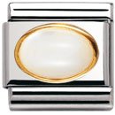 NOM OVAL MOTHER OF PEARL - OVAL HARD