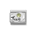 NOM PERIDOT AUG BIRTHSTONE SILV SH - SYMBOLS