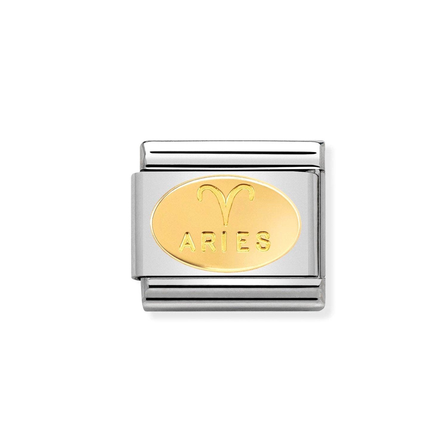 NOM ARIES GOLD - ZODIAC OVAL