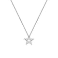 SILV STAR PENDANT HOT DIAMONDS AMULETS
