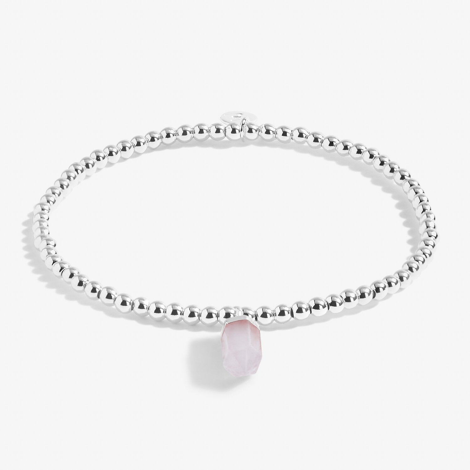 CRYSTAL A Little SP LOVE ROSE QUARTZ STRETCH B'let