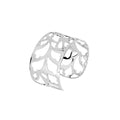 SILVER HEART OF YORKSHIRE CUFF BANGLE