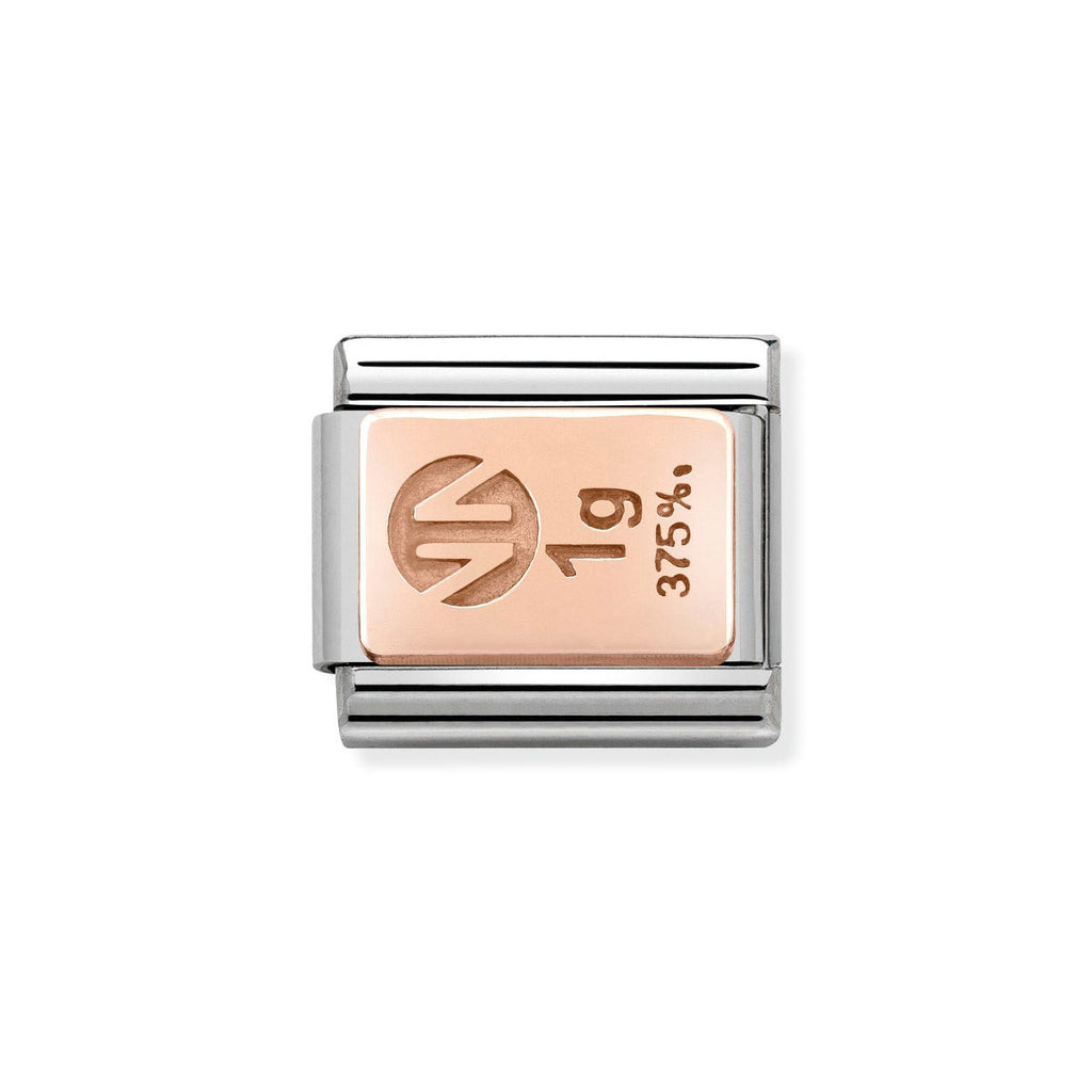 NOM ROSE GOLD 1GRAM GOLD BAR