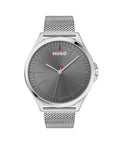 GNTS SS HUGO RND GRY DL. SB MILANESE BW