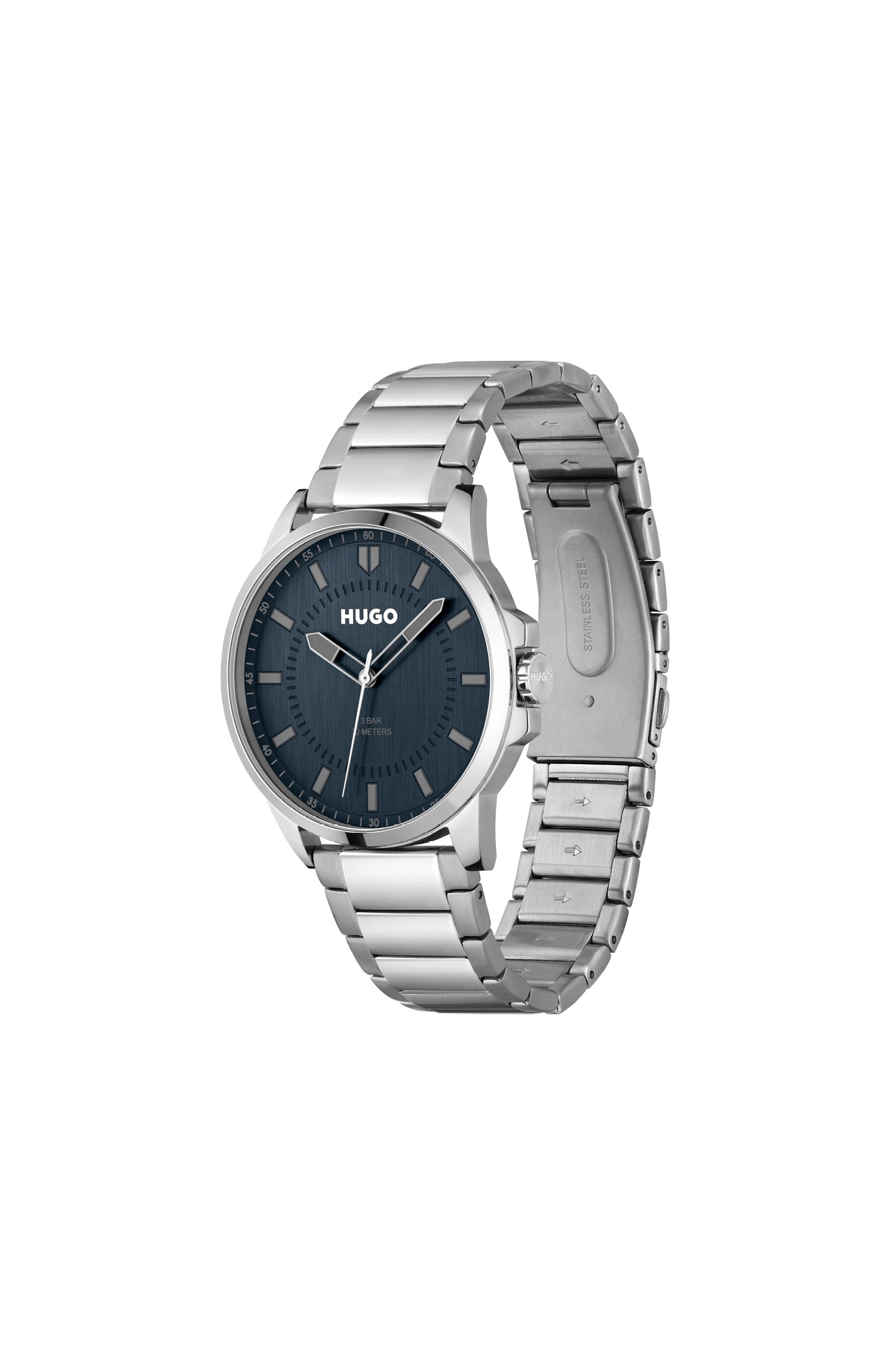 GNTS SS HUGO RND BLUE DL. WR BW