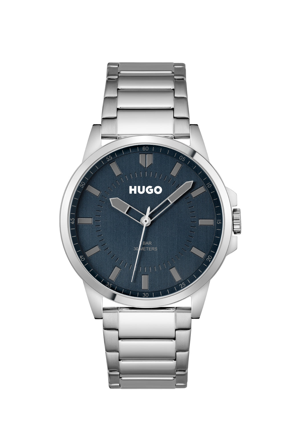 GNTS SS HUGO RND BLUE DL. WR BW