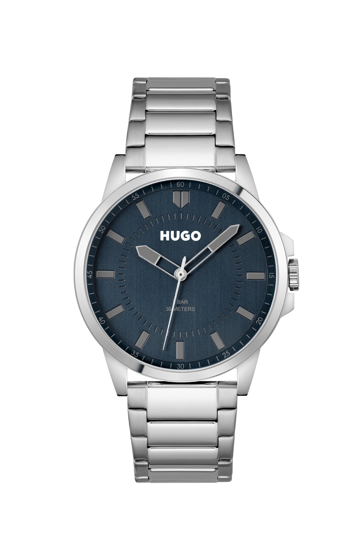 GNTS SS HUGO RND BLUE DL. WR BW