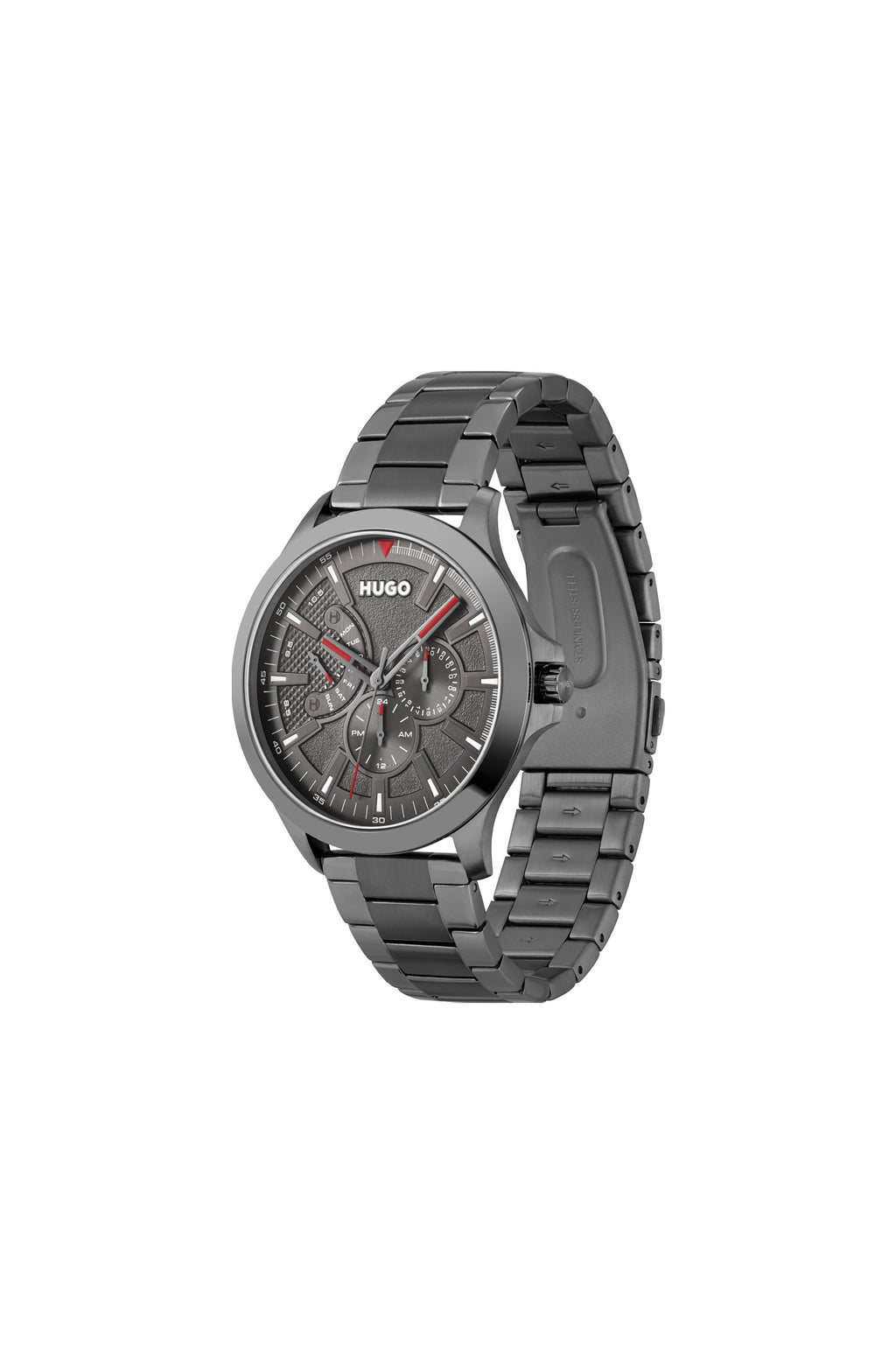 GNTS SS HUGO RND GRY MULT DL. BW