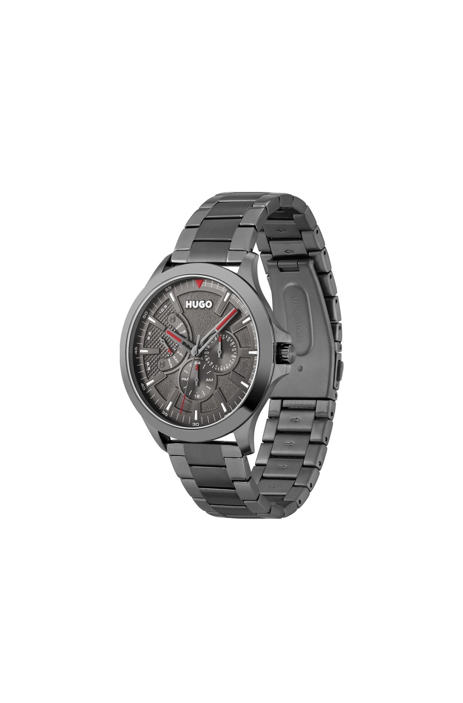 GNTS SS HUGO RND GRY MULT DL. BW