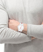 GNTS HUGO RND WHT DL. WHT SILICONE SW