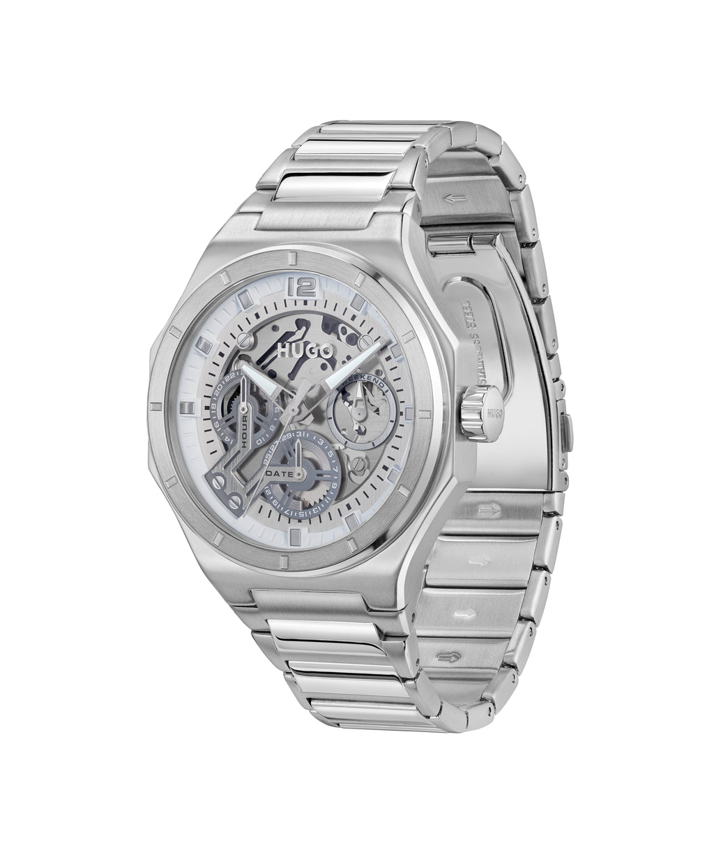 GNTS SS HUGO RND SKELETON MULTI DL. WR BW