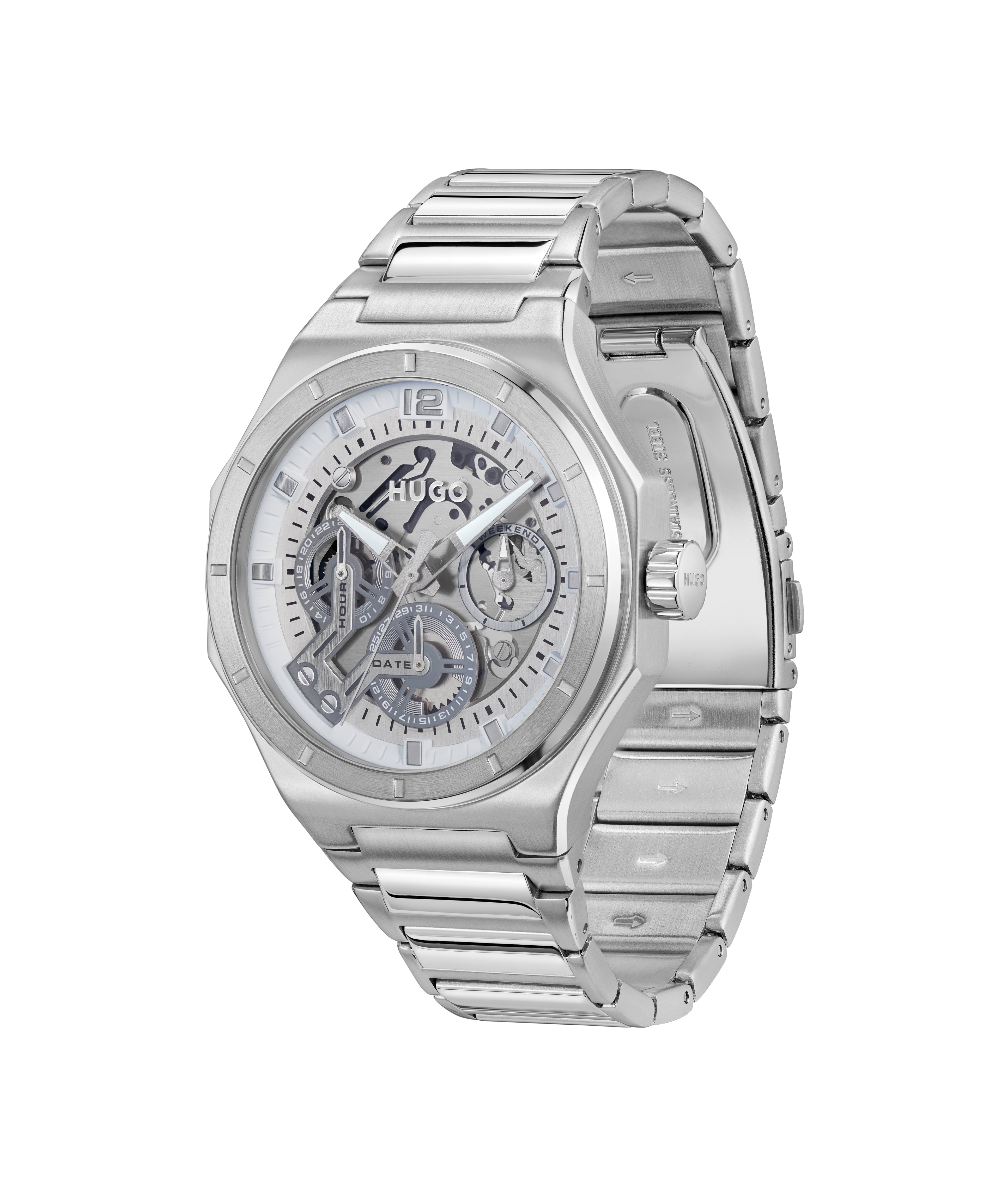 GNTS SS HUGO RND SKELETON MULTI DL. WR BW