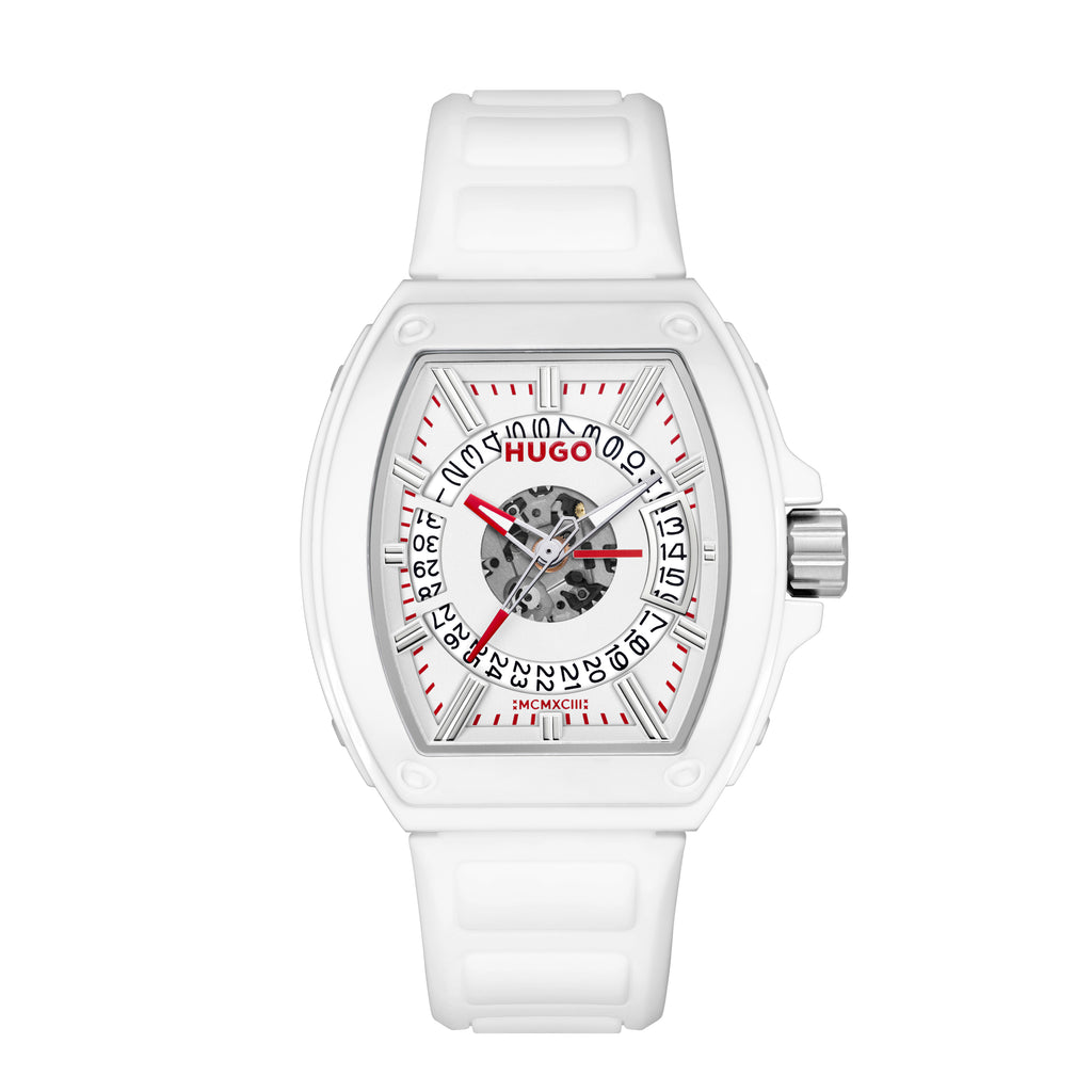 GNTS HUGO BARREL WHT SKELETON DL.D WHT SILICONE SW