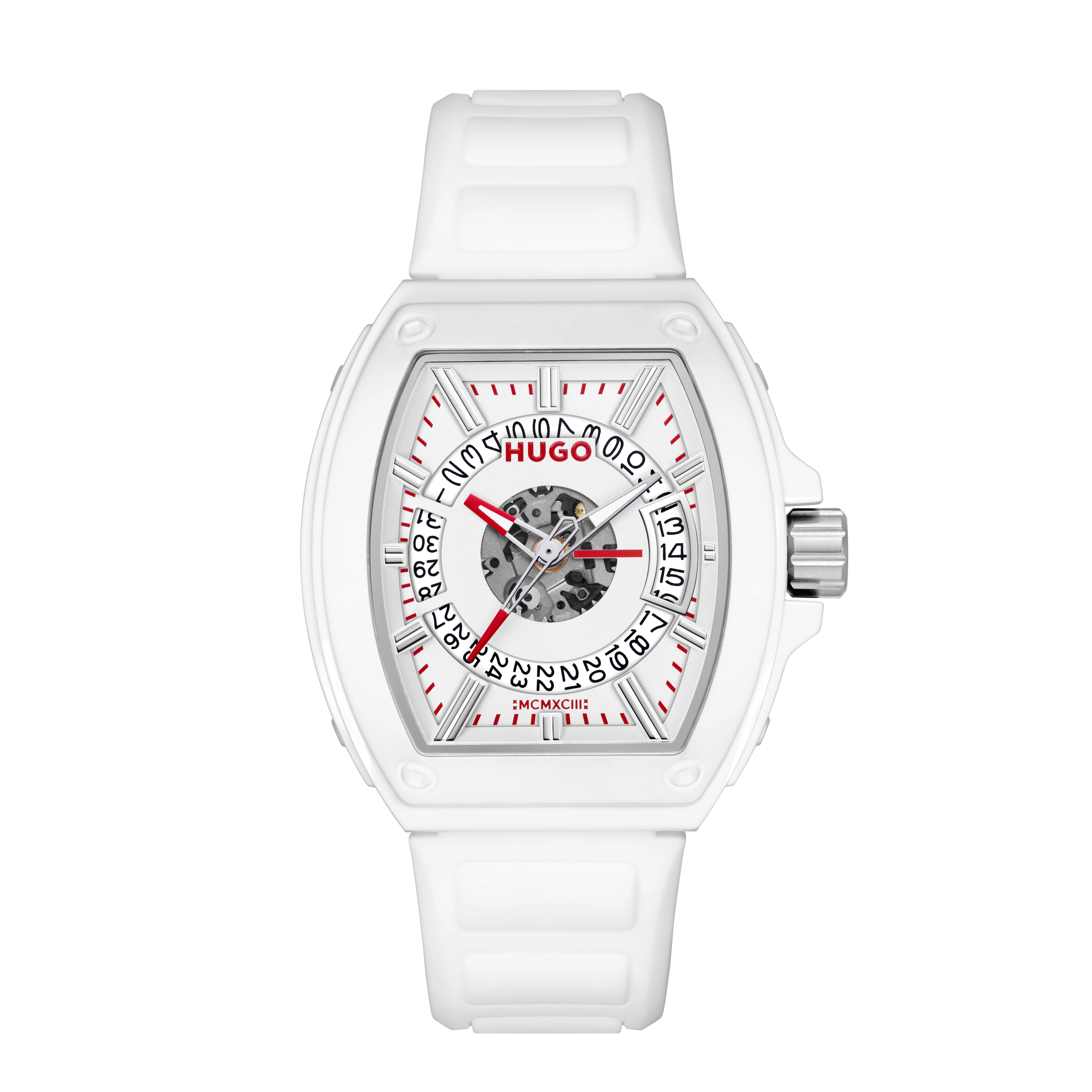 GNTS HUGO BARREL WHT SKELETON DL.D WHT SILICONE SW