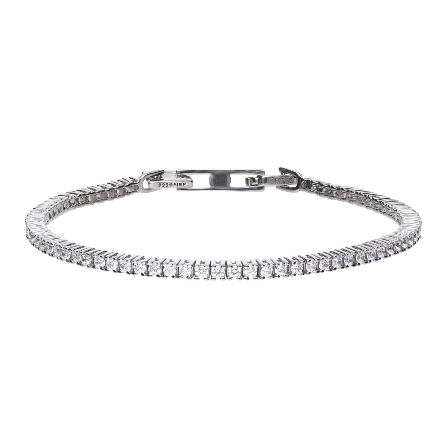 SILV ZIRC DIAMONFIRE TENNIS CLAW BLET