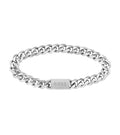GNTS STEEL BEV EDGE CURB BOSS BRACELET