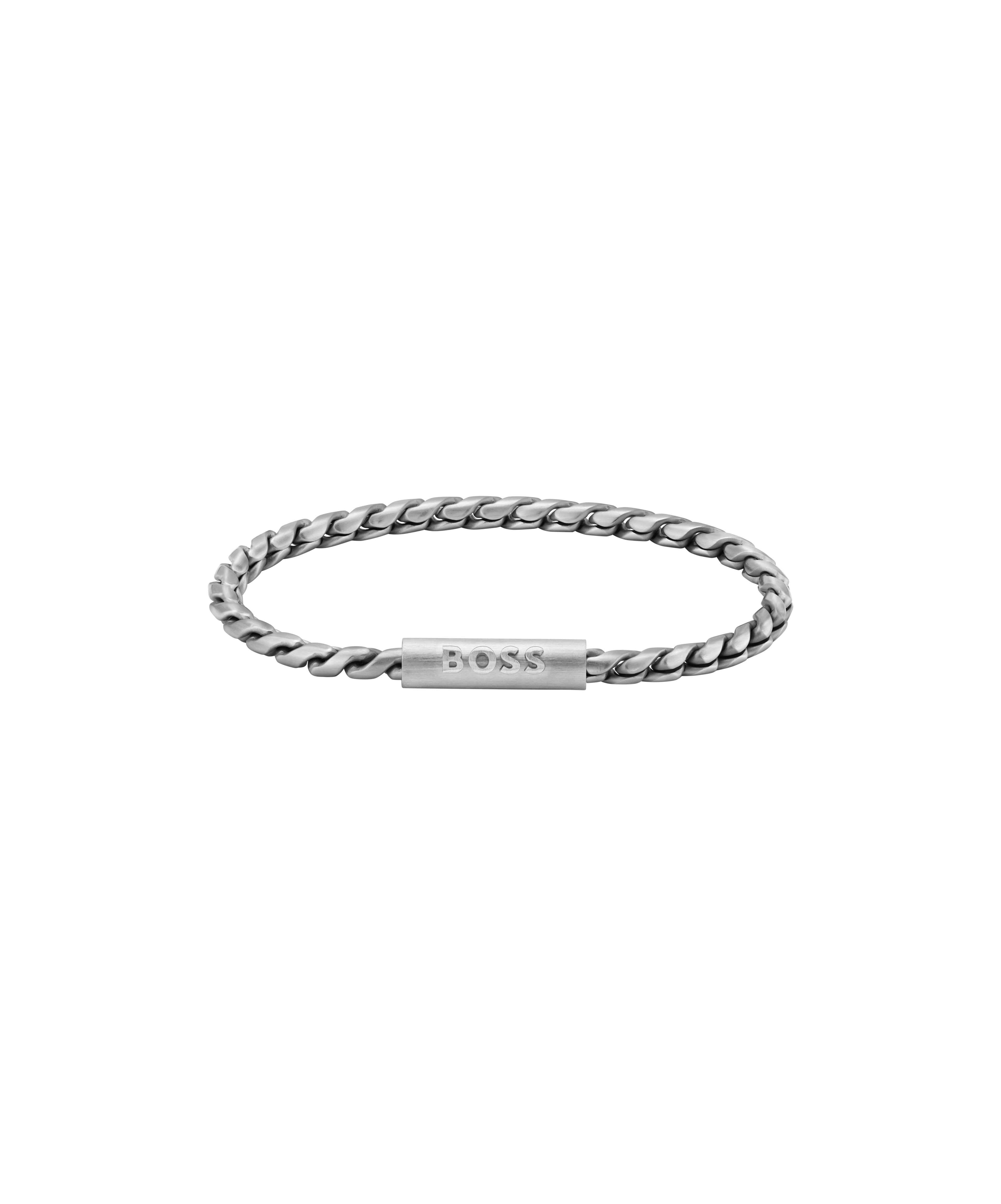 GNTS STEEL BOSS CLASP HW ROPE STYLE BRACELET