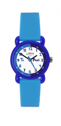 LIMIT KIDS BLUE RND WHT DIAL TO & PAST