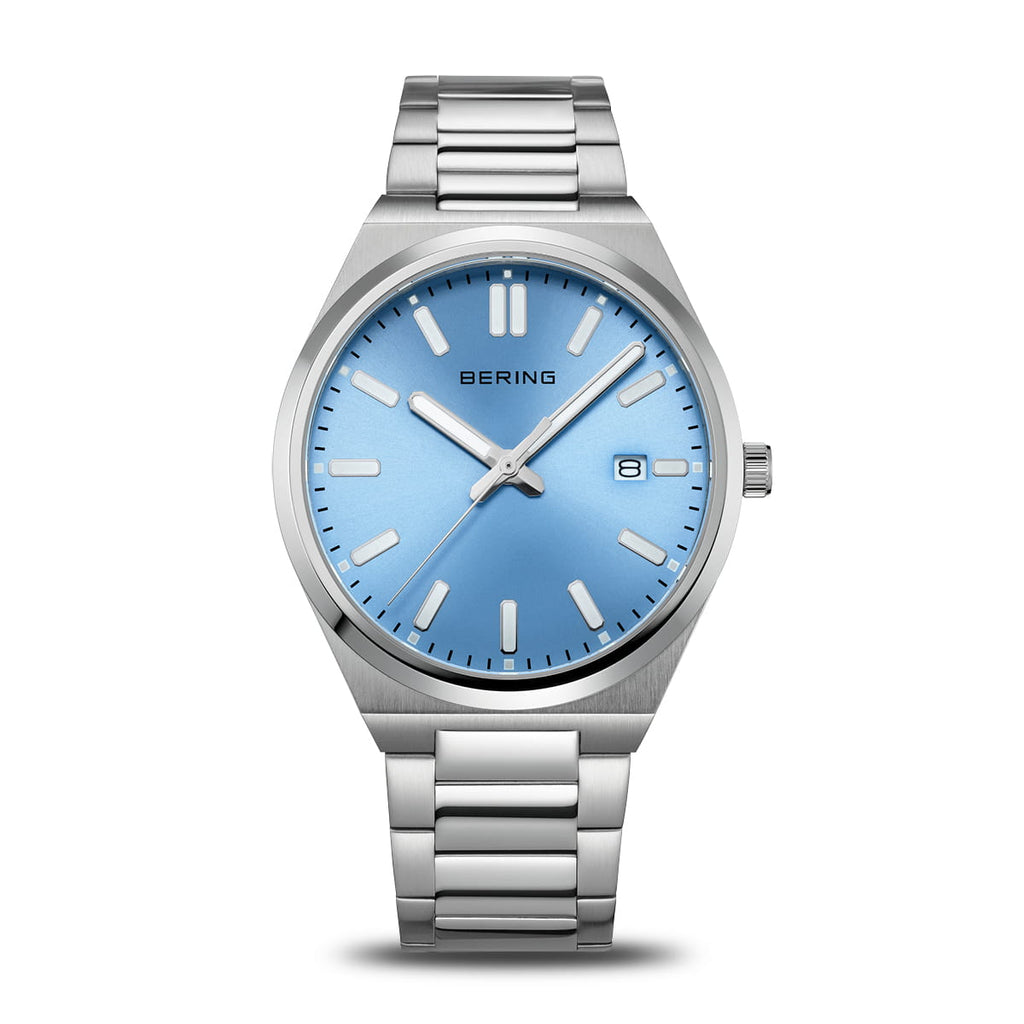 Classic Bering Polished Silver Bracelet Watch