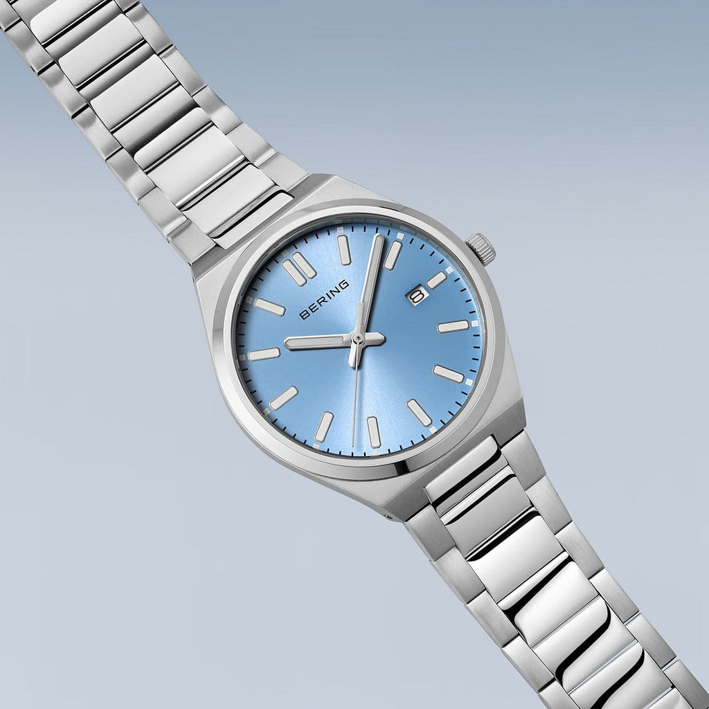 Classic Bering Polished Silver Bracelet Watch