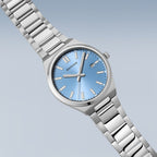 Classic Bering Polished Silver Bracelet Watch