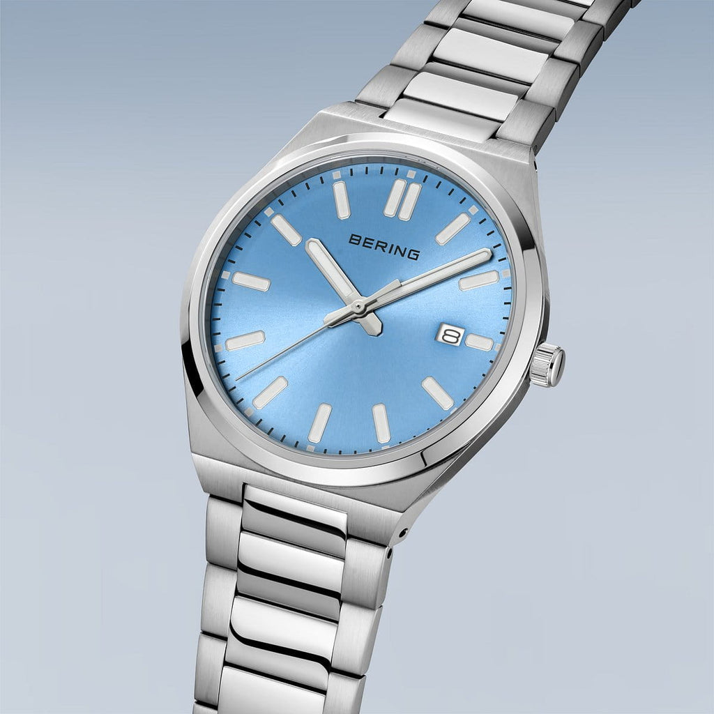 Classic Bering Polished Silver Bracelet Watch
