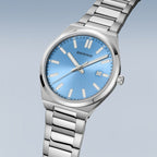 Classic Bering Polished Silver Bracelet Watch