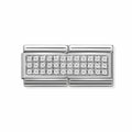 330733/01 NOM DOUBLE RICH WHITE CZ