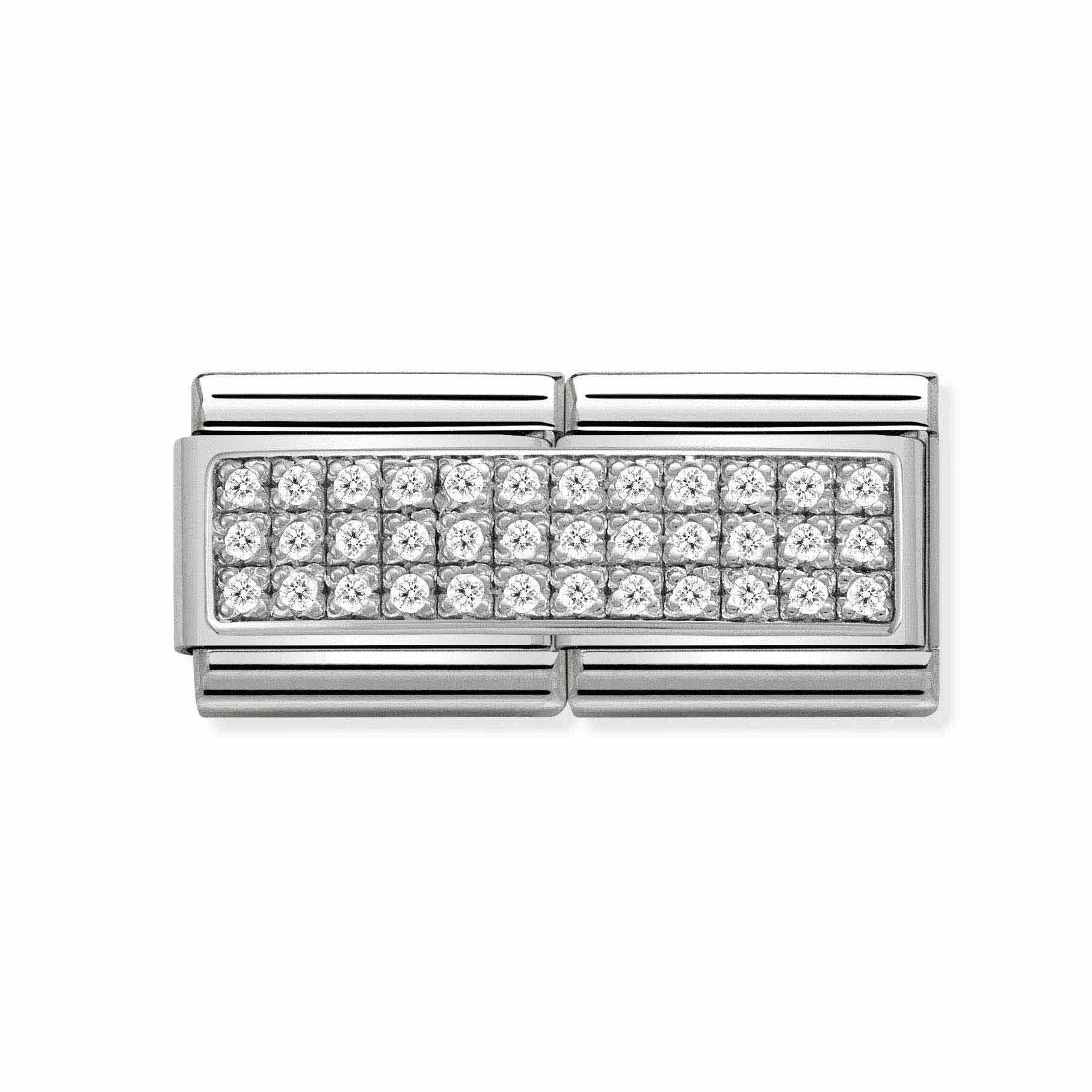 330733/01 NOM DOUBLE RICH WHITE CZ
