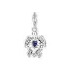 THOMAS SABO SILVER TURTLE WITH BLUE STONES CHARM