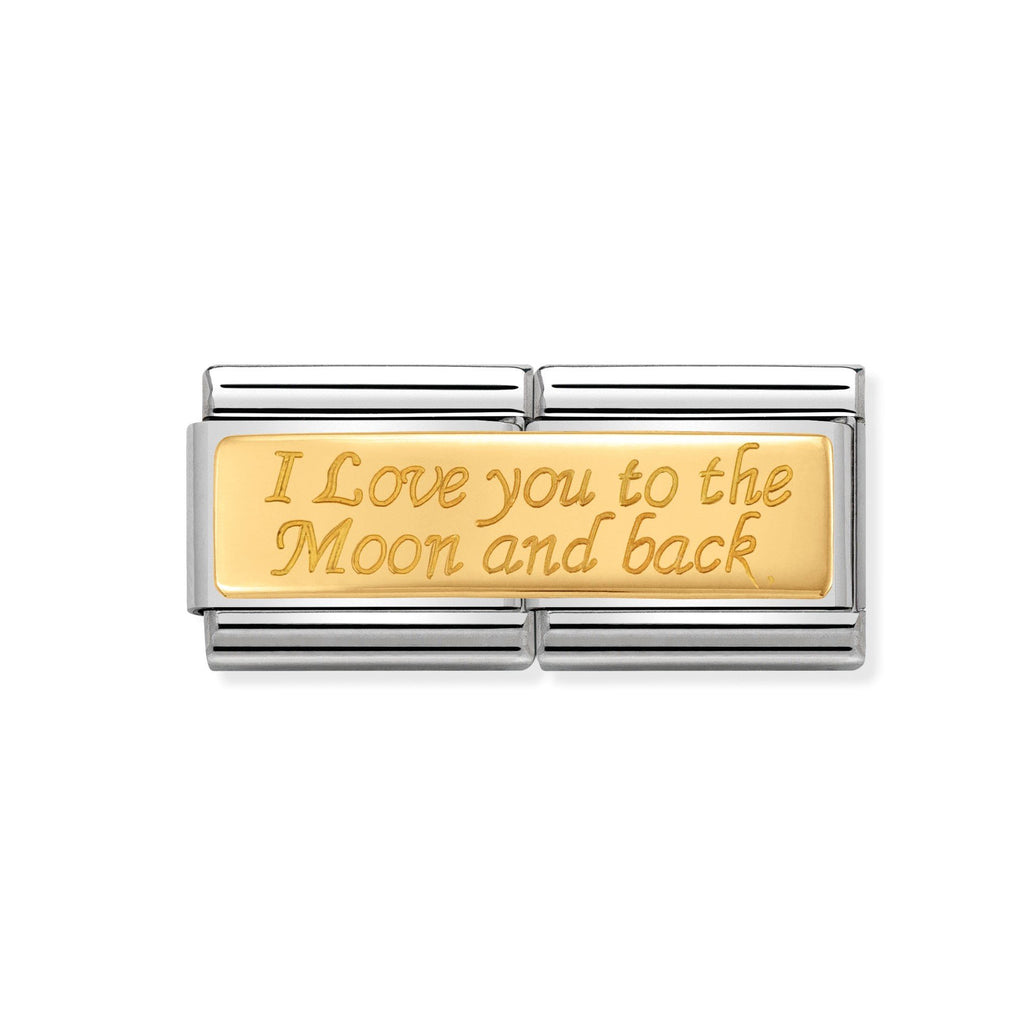 NOM TO THE MOON & BACK - DOUBLE ENGRAVED