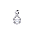 SILV ZIRC DIAMONFIRE INFINITY PENDANT