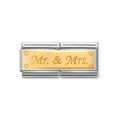 NOM MR & MRS - DOUBLE ENGRAVED
