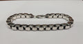 Silver heavy weight Gents Box Bracelet
