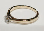9ct Yellow Gold 0.20CT Diamond Solitaire Ring