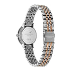 LDS SS RGP OLIVIA B RND BEE HONEYCOMB SILV 28MM DL CZ OUTER BEZEL